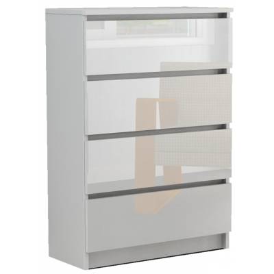 Komoda RICO 4s WYSOKI POŁYSK 70 cm AKRYL